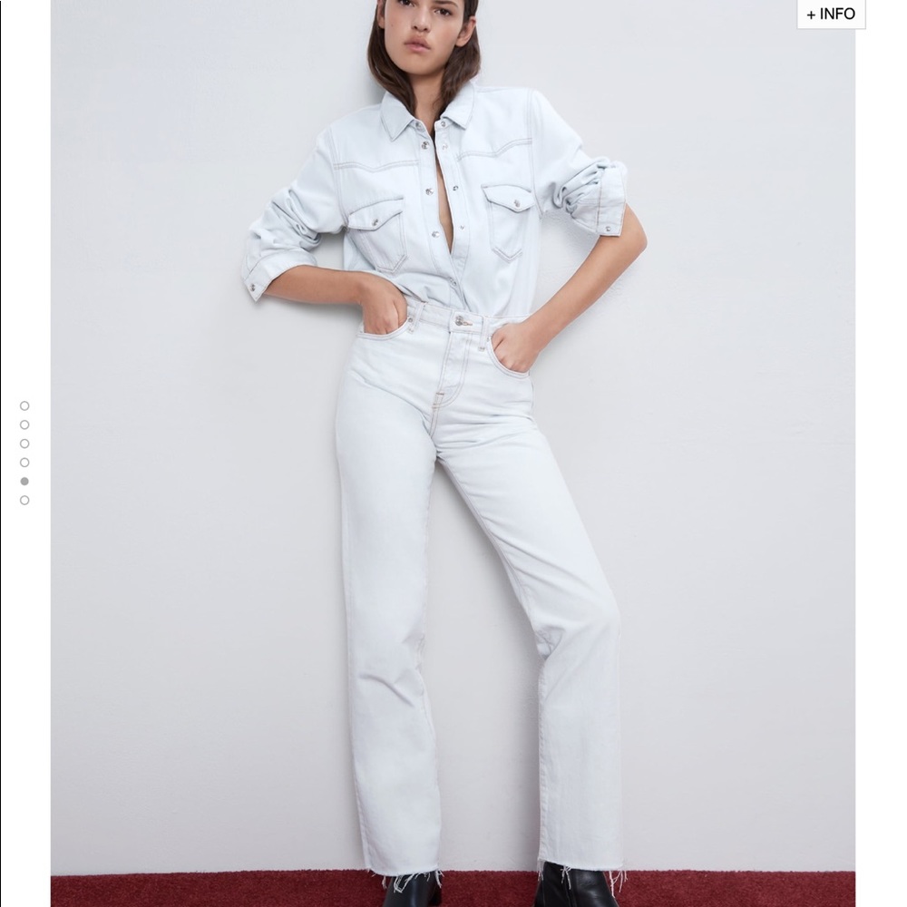 Zara jeans( run small)